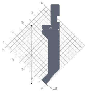 пуансон STP 125 88 R0.8